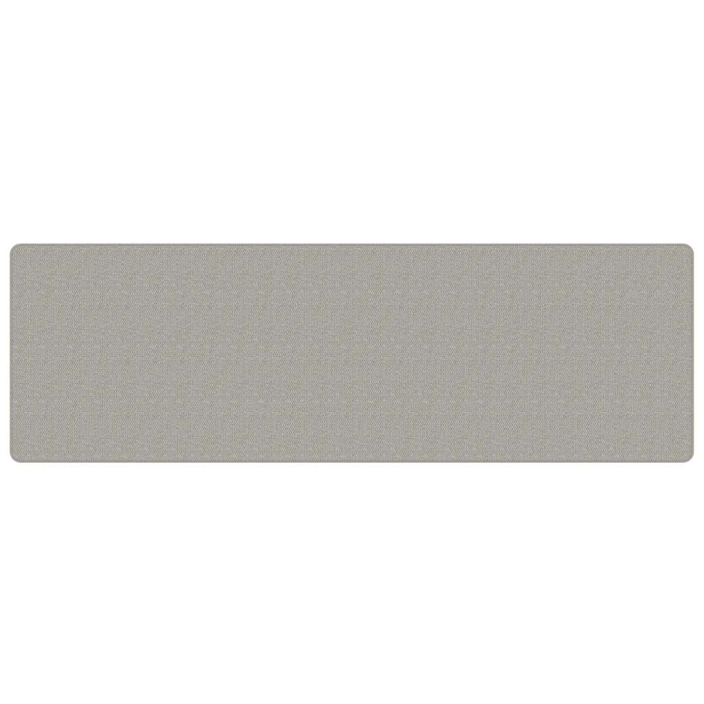 VidaXL Teppichläufer 80x250 cm Sisaloptik Taupe