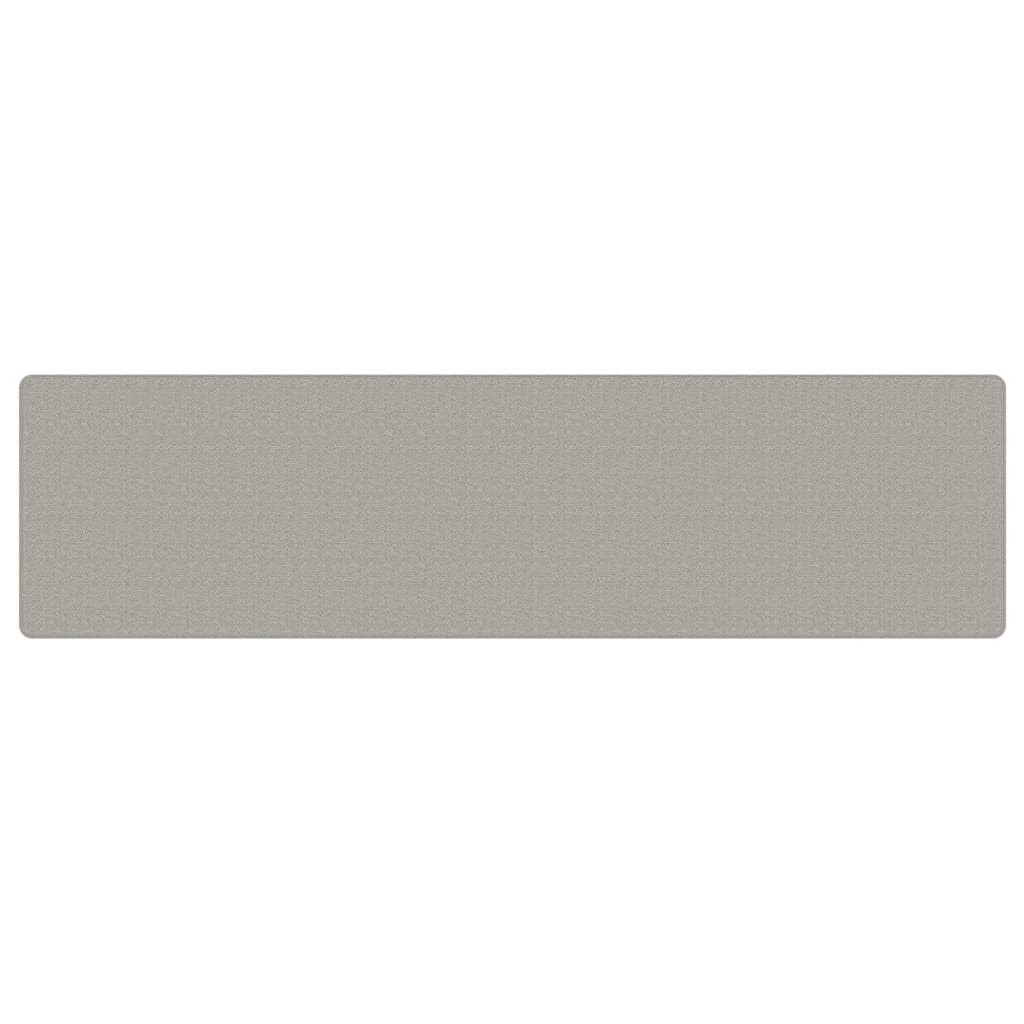 VidaXL Teppichläufer 80x300 cm Sisaloptik Taupe