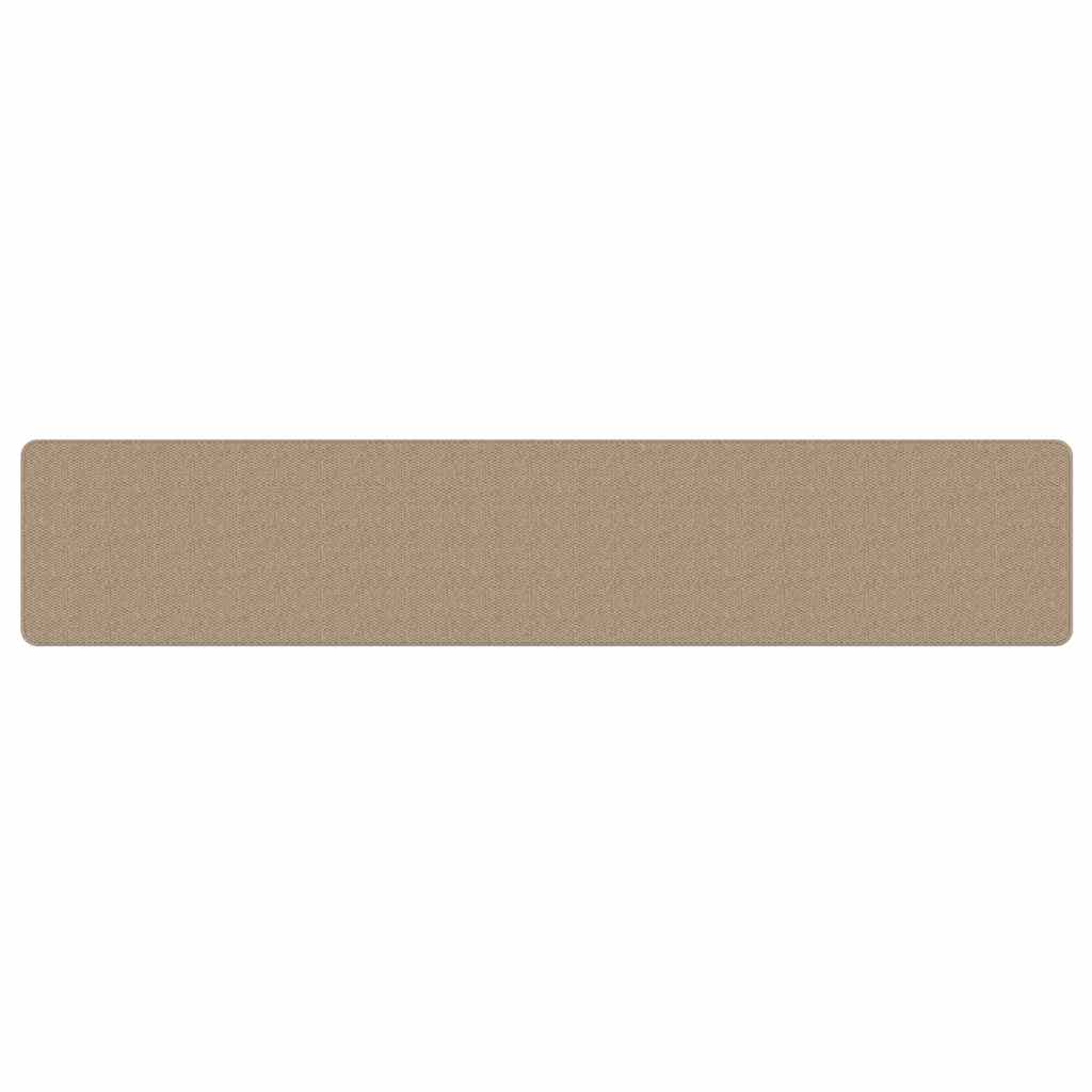 VidaXL Teppichläufer 50x250 cm Sisaloptik Sandfarbe