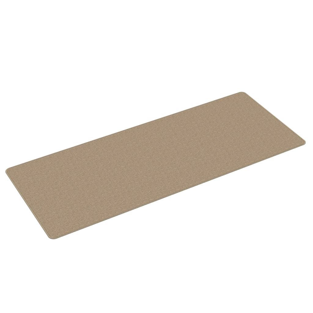VidaXL Teppichläufer 80x200 cm Sisaloptik Sandfarbe