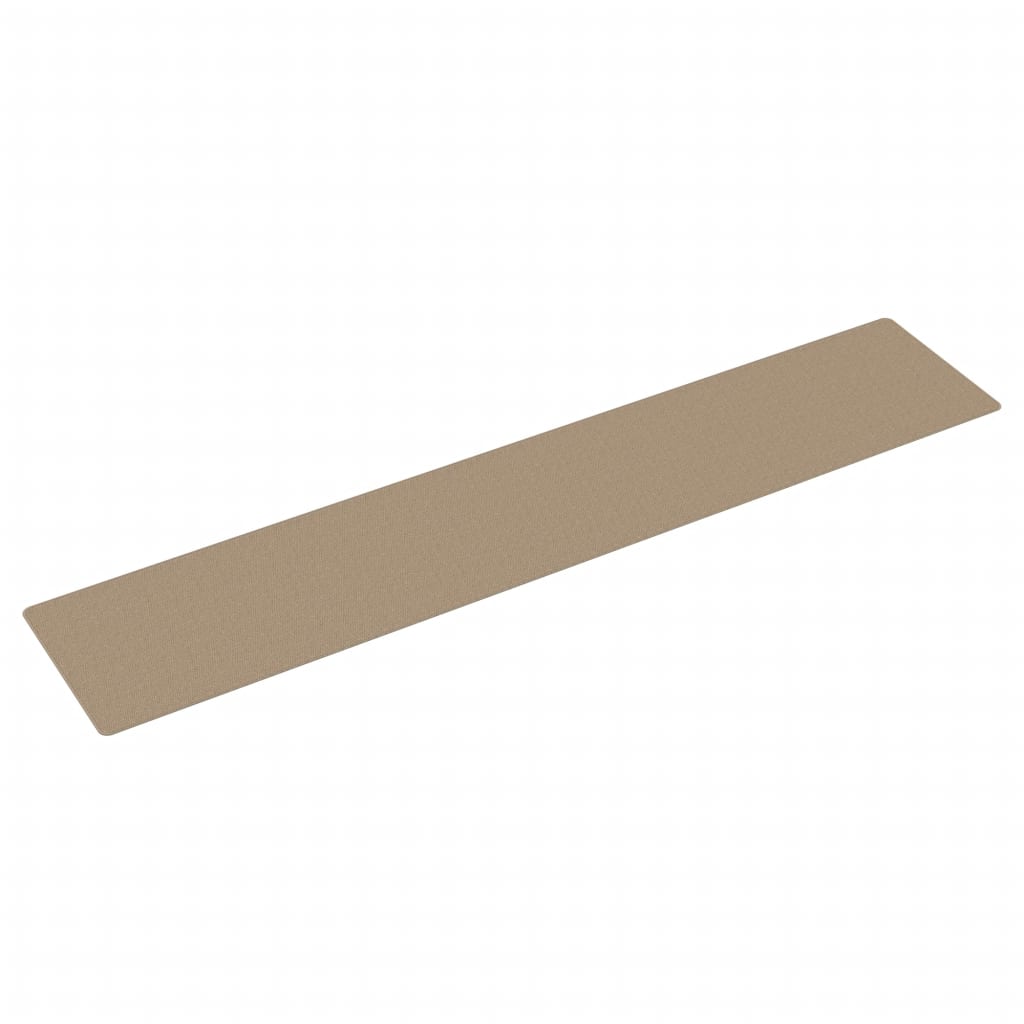 VidaXL Teppichläufer 80x400 cm Sisaloptik Sandfarbe