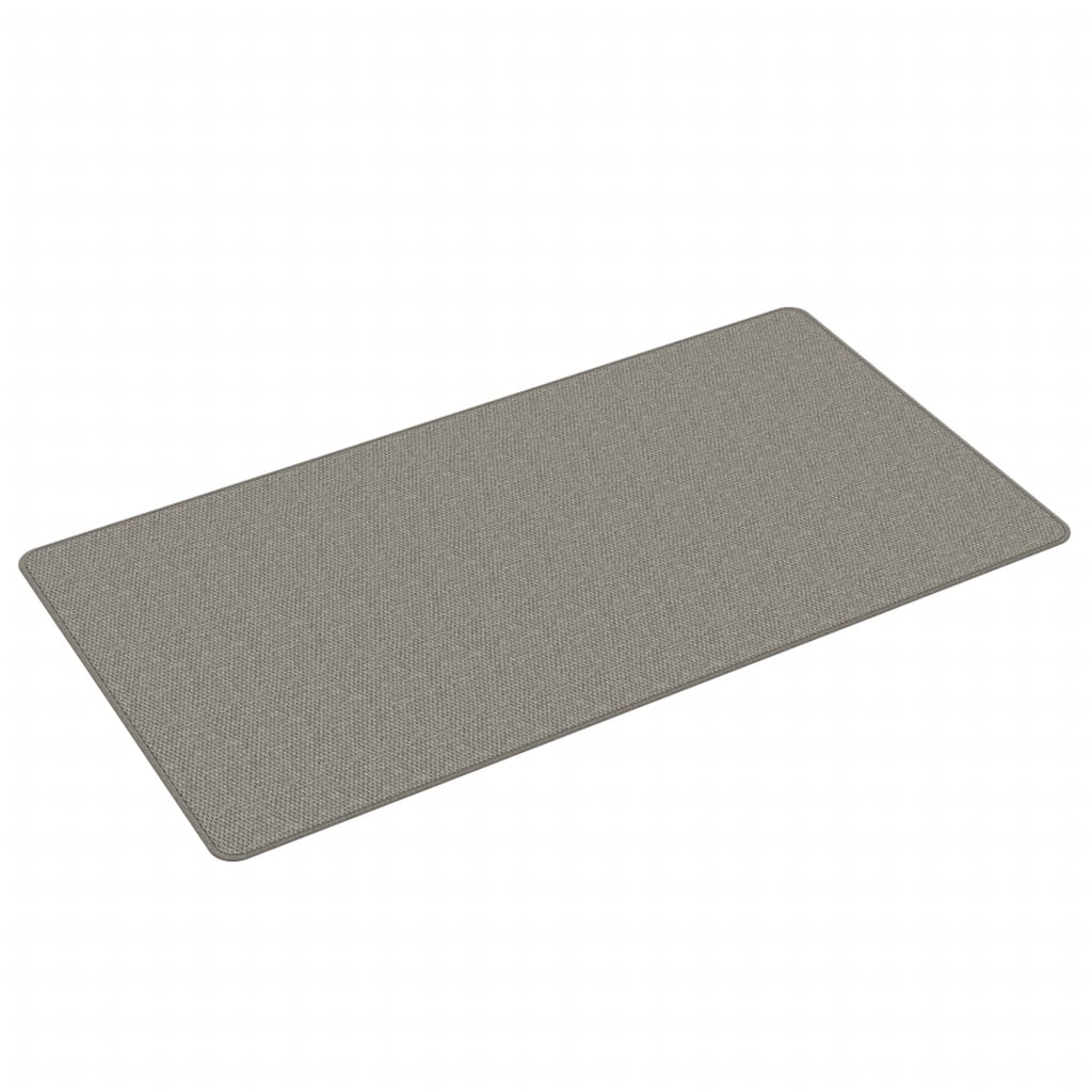 VidaXL Teppichläufer 80x150 cm Sisaloptik Silber
