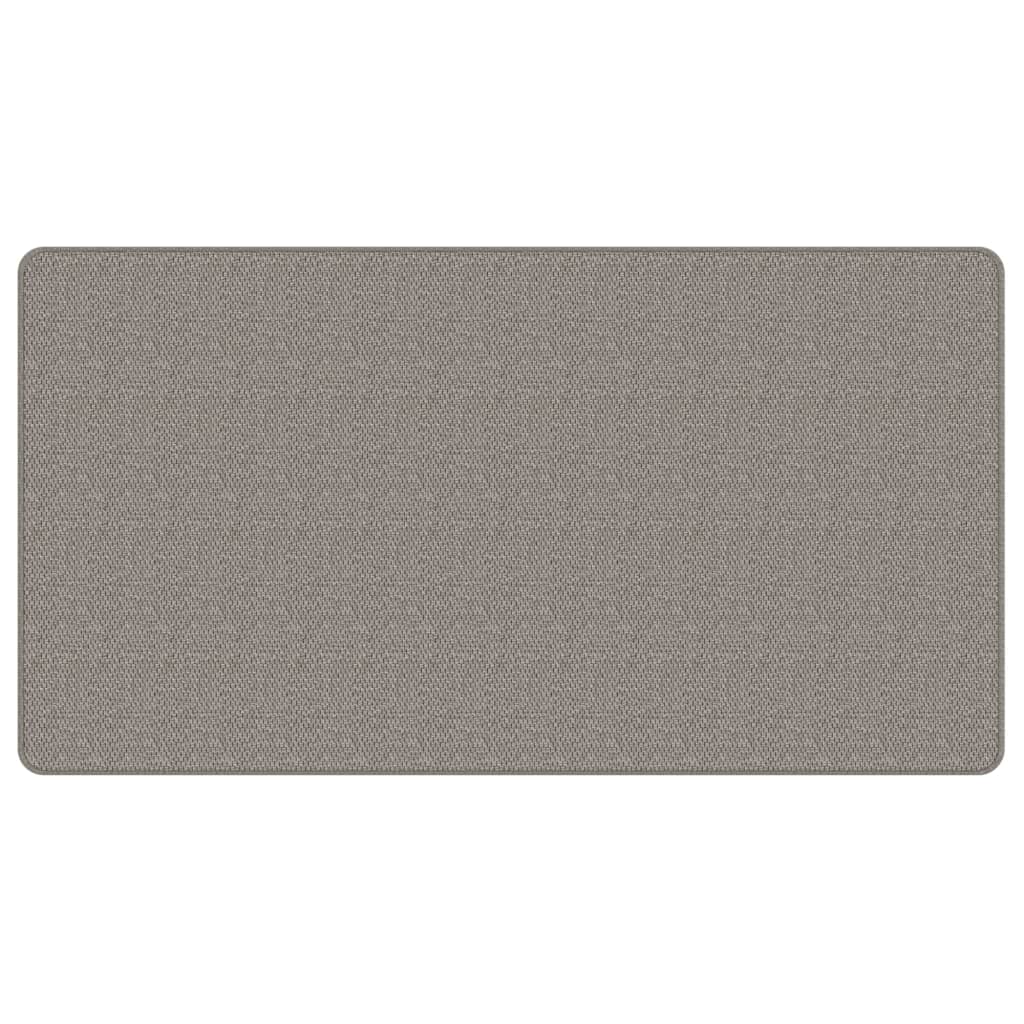VidaXL Teppichläufer 80x150 cm Sisaloptik Silber