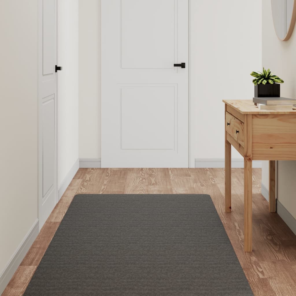VidaXL Teppichläufer 80x180 cm Anthrazit