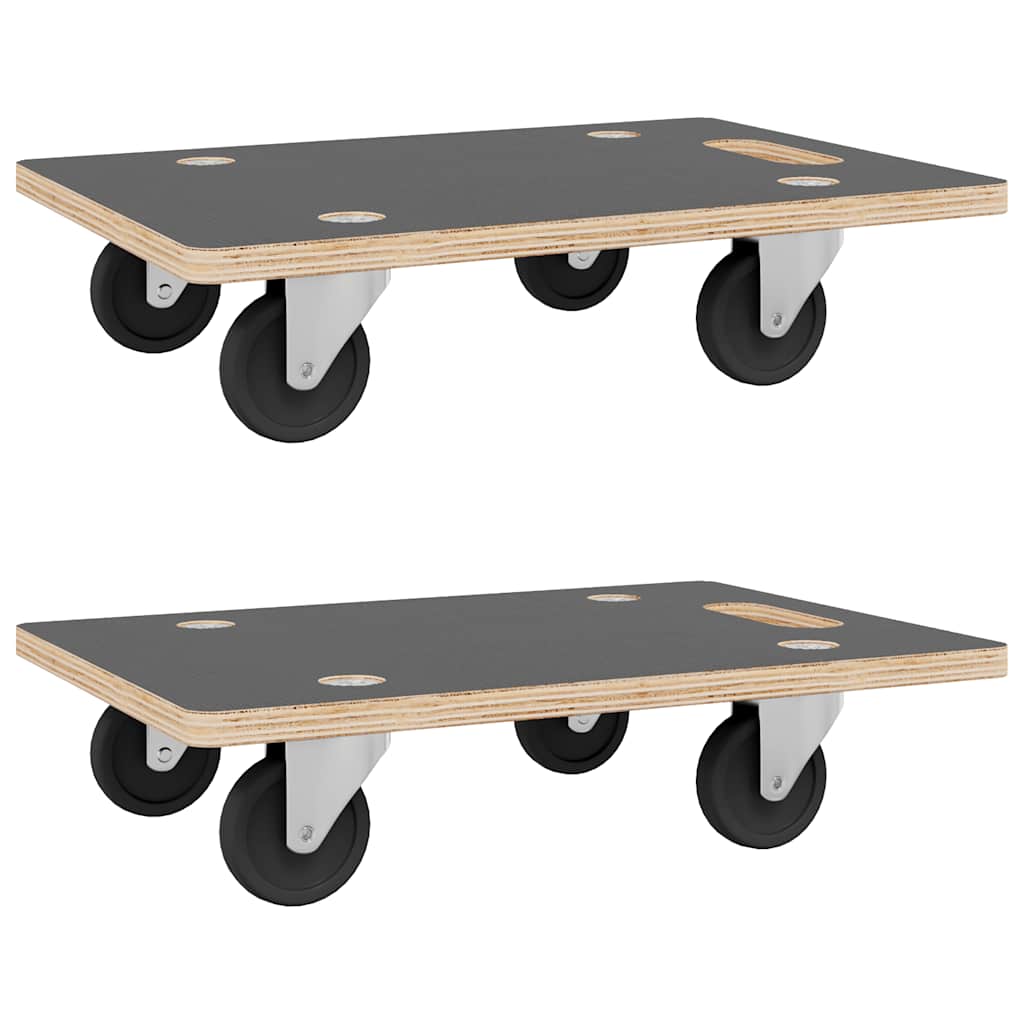 VIDAXL -Möbelhunde 2 Stück gerade 250 kg 50x35x11,5 cm