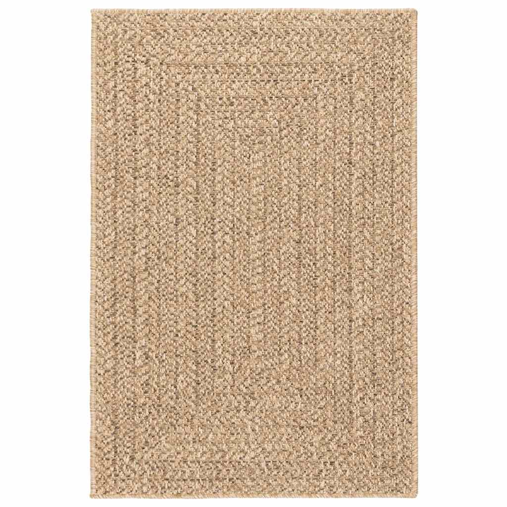 Vidaxl vloerkleed zizur binnen en buiten 200x290 cm jute look