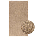 Vidaxl vloerkleed zizur binnen en buiten 80x150 cm jute look