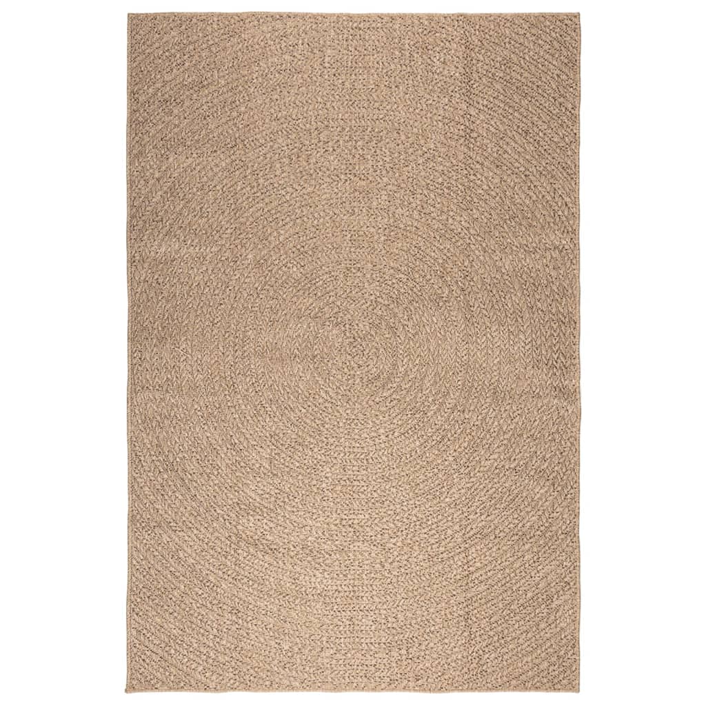 Vidaxl Teppich Zizur innen und außen in 160 x 230 cm Juteoptik