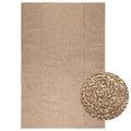 VidaXL Teppich Zizur Innen- und Außenhälfte 200x290 cm Jute-Optik