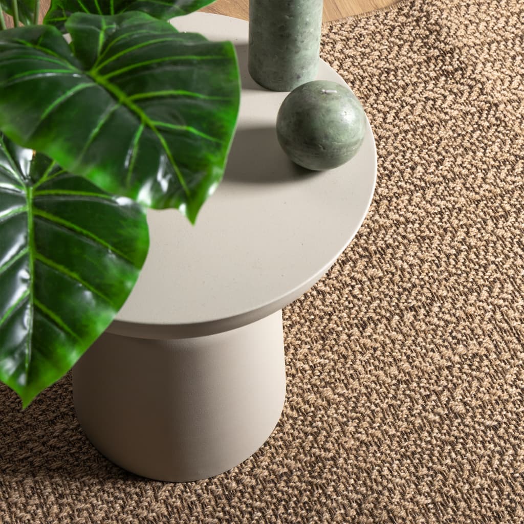 VidaXL Teppich Zizur Innen- und Außenhälfte 200x290 cm Jute-Optik