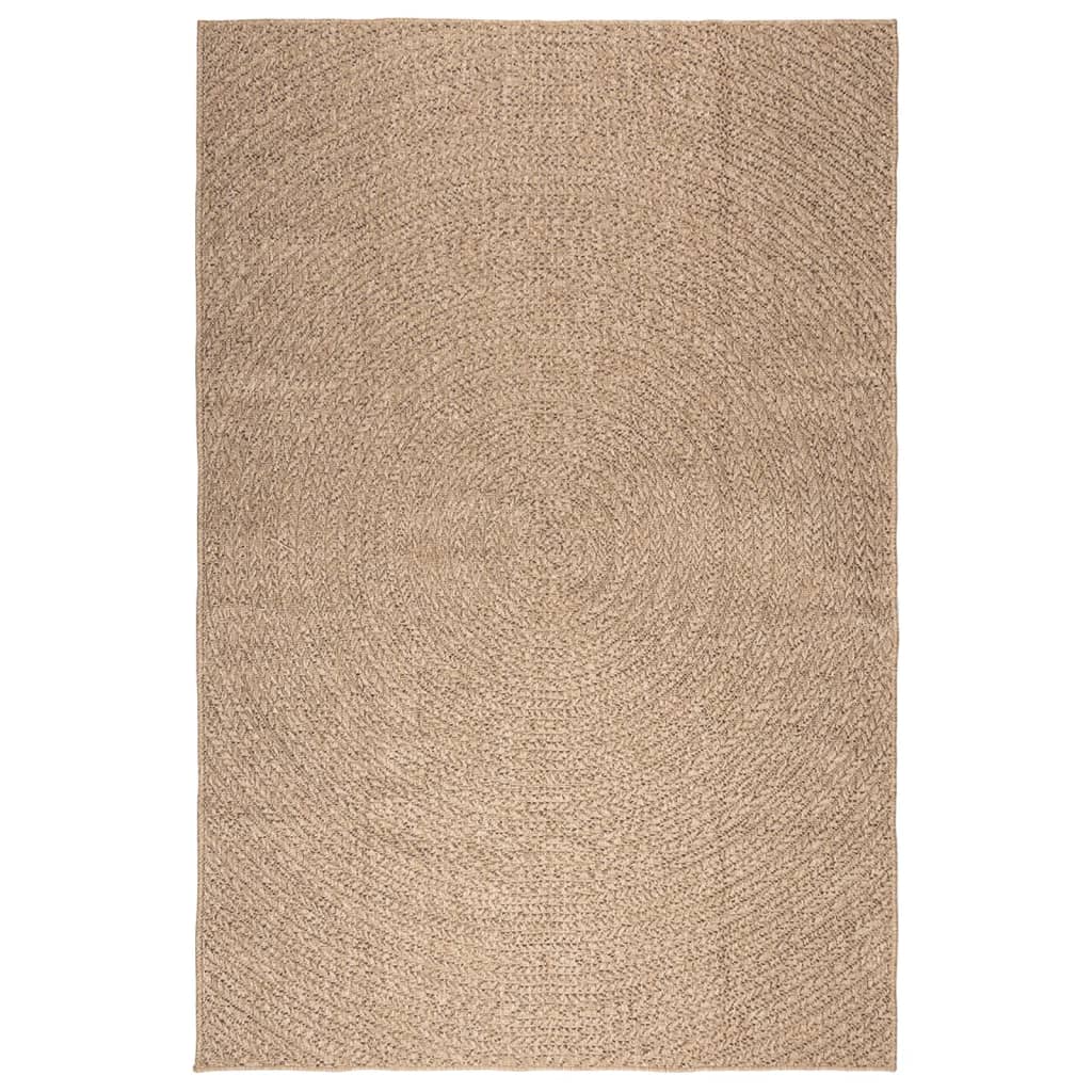 VidaXL Teppich Zizur Innen- und Außenhälfte 200x290 cm Jute-Optik