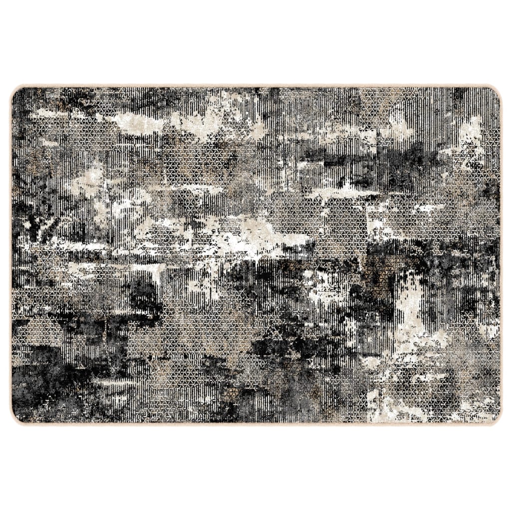 VidaXL Waschbarer, rutschfester Teppich 120x180 cm Mehrfarbig