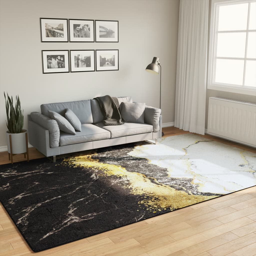 VidaXL Teppich waschbarer Anti-Rutsch 190x300 cm mehrfarbig