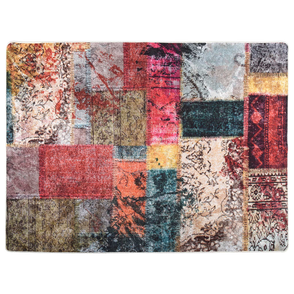 Vidaxl vloerkleed wasbaar 400x300 cm meerkleurig