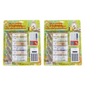 Speelgeld met rekenmachine en creditcard