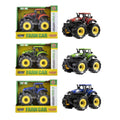 Tractor met licht en geluid 15,5cm 3 assorti