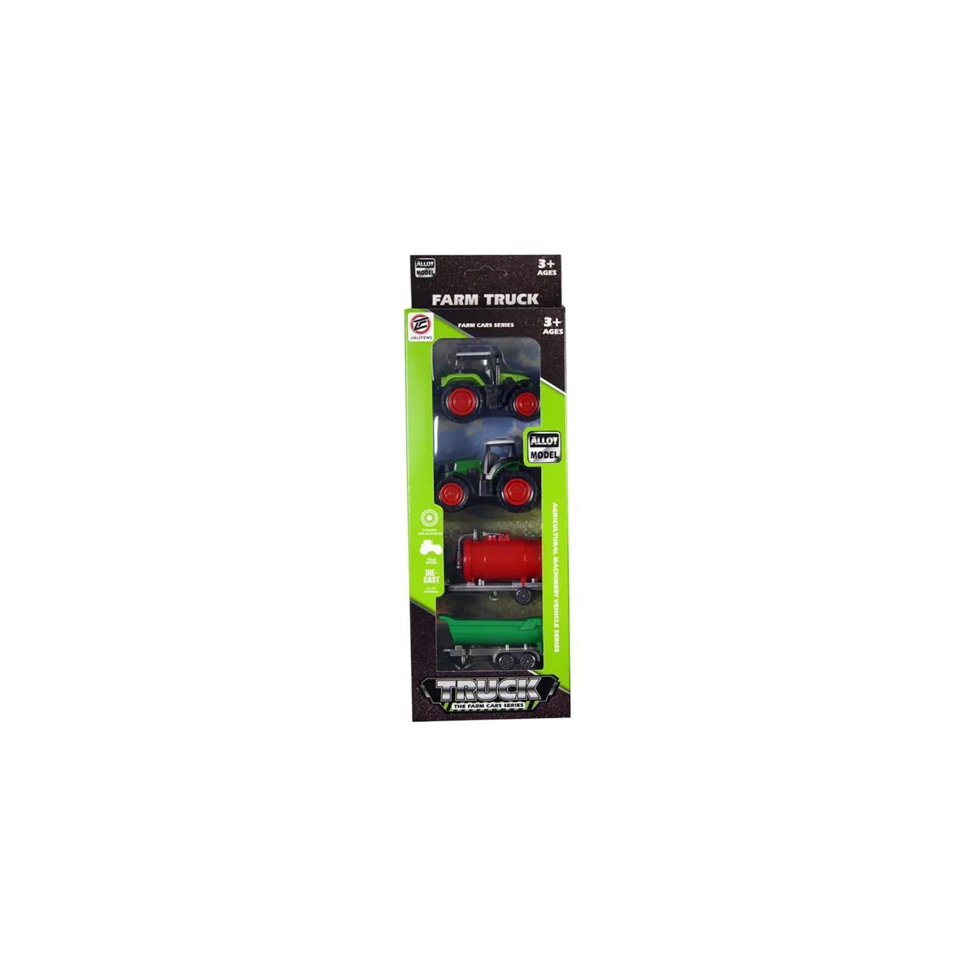 Tractorset die-cast pull back 7cm