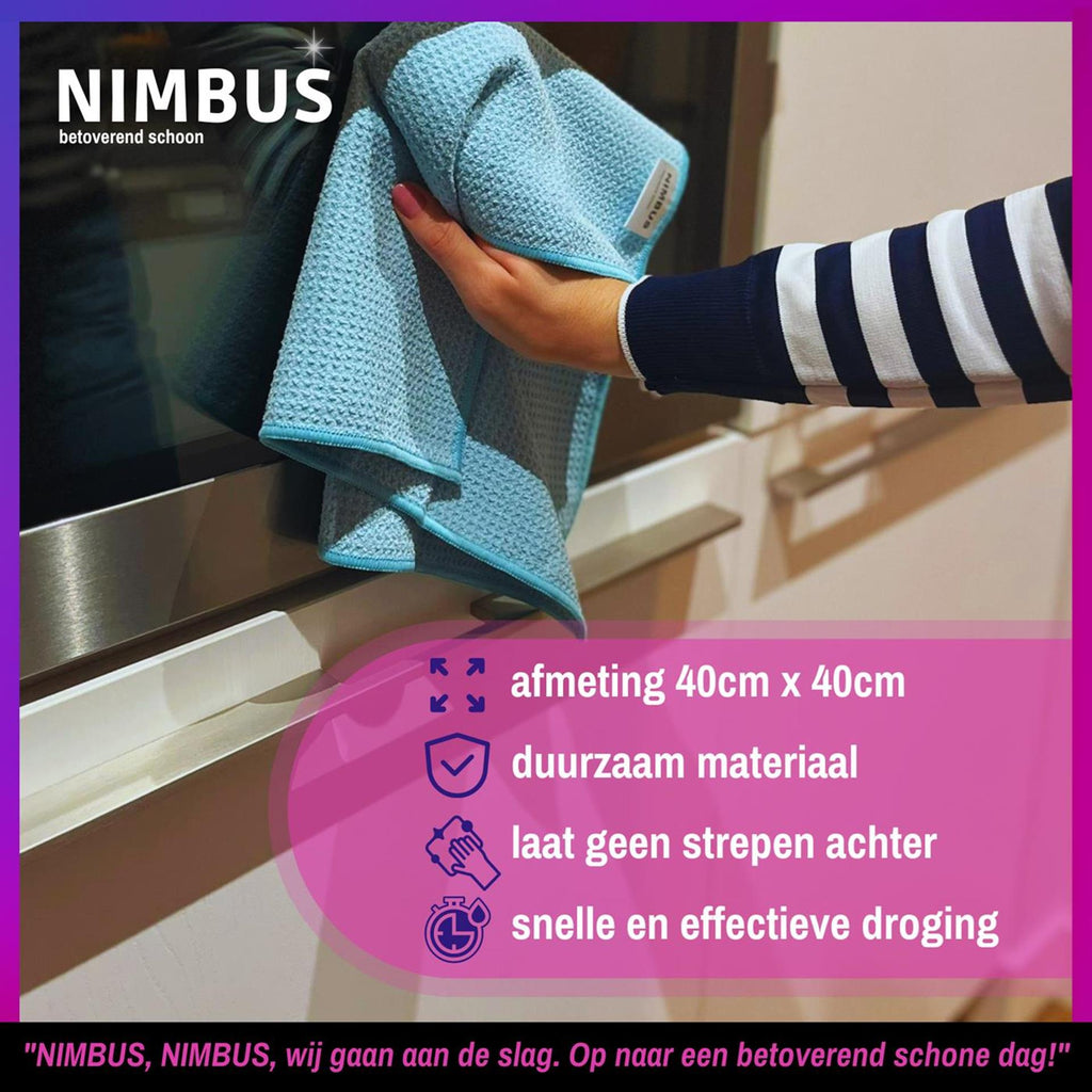Nimbus magic droogdoek small 40x40cm