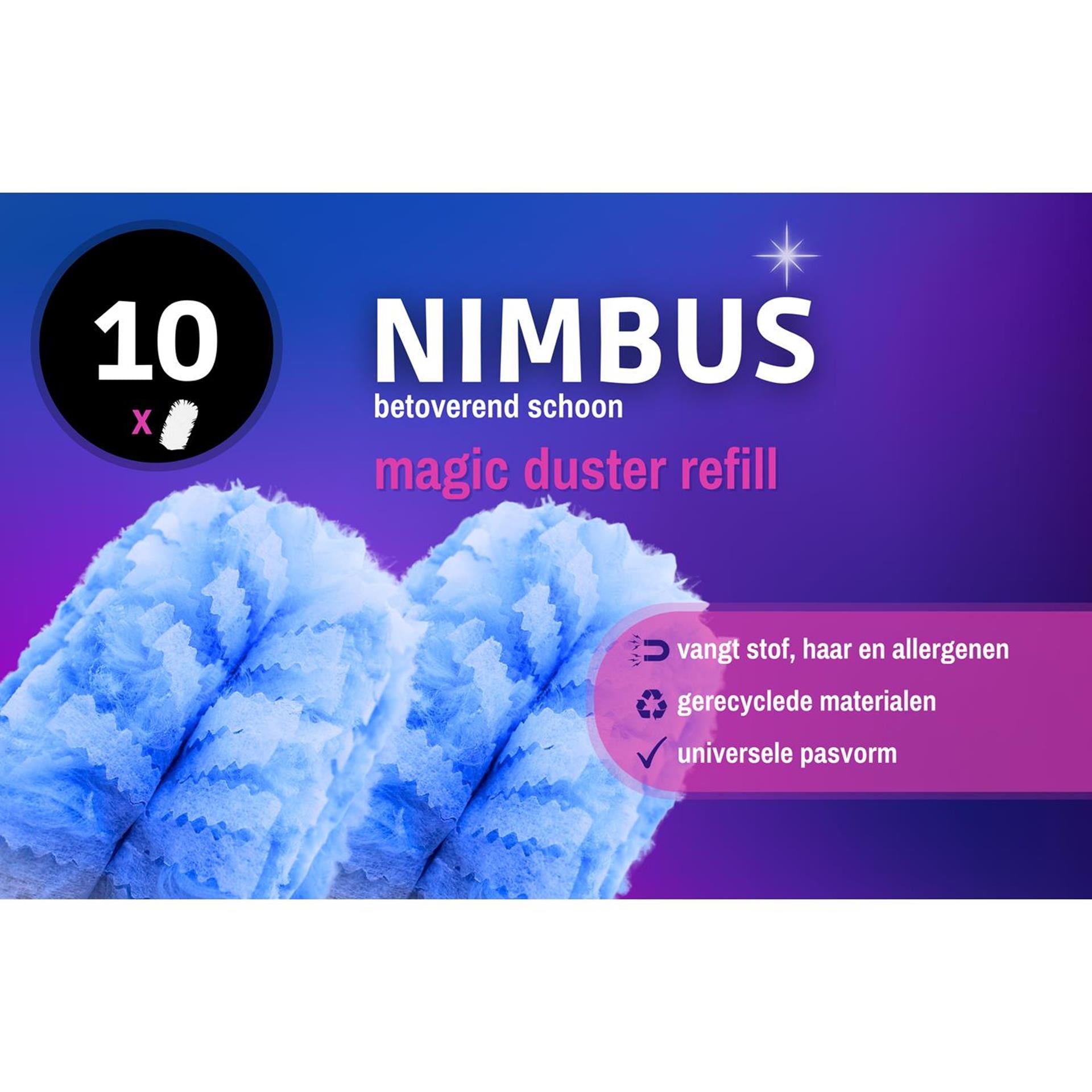 Nimbus magic duster refill doosje a 10st