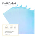 Craft perfect by tonic studios craft perfect • mirror card iridescent 250g bejeweled blue 5pcs
