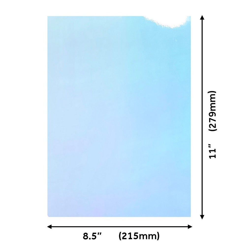 Craft perfect by tonic studios craft perfect • mirror card iridescent 250g bejeweled blue 5pcs