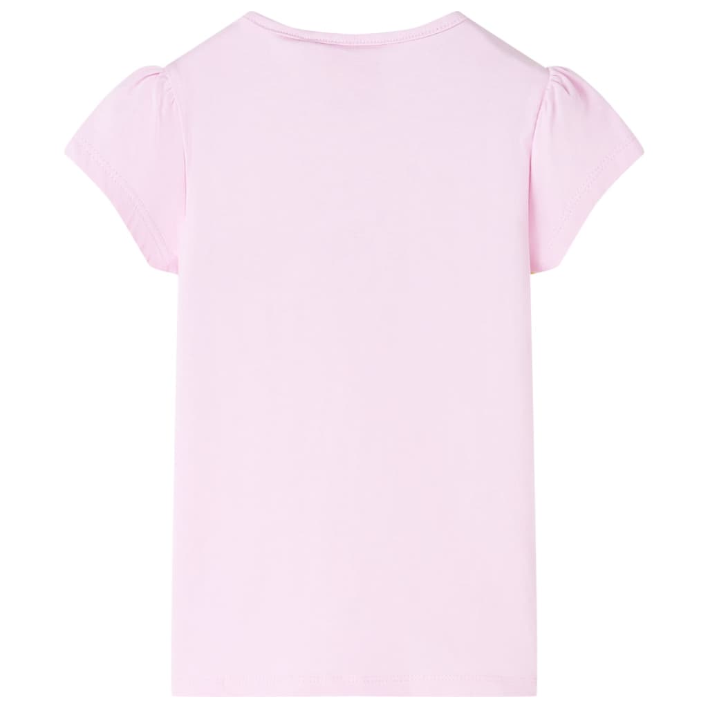 Vidaxl kindershirt 116 lichtroze
