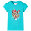 Vidaxl kindershirt 116 mintkleurig