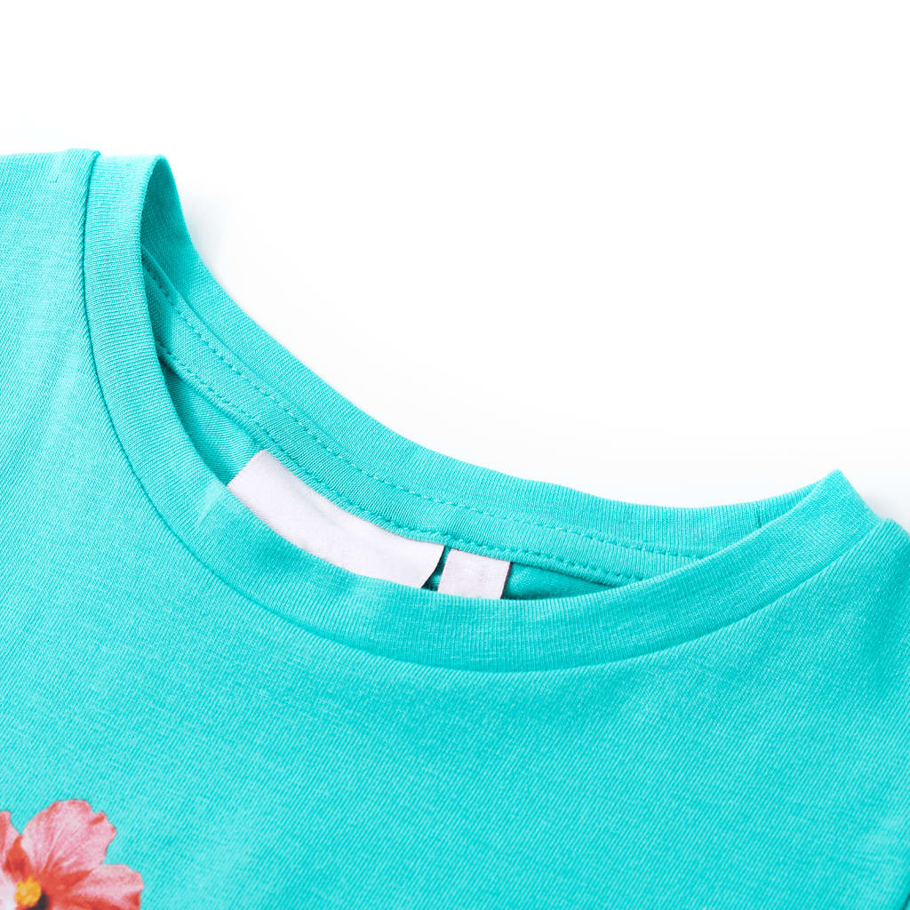 Vidaxl kindershirt 116 mintkleurig