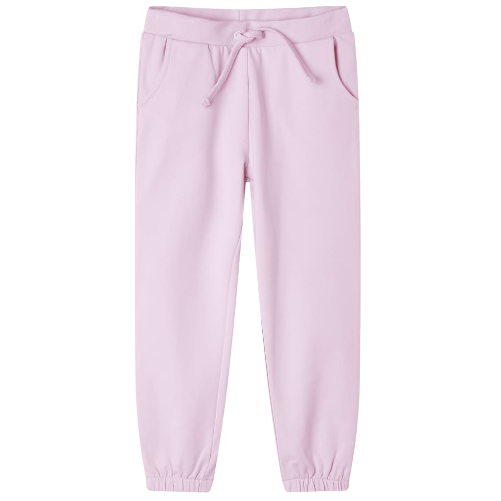 Vidaxl kinderjoggingbroek 104 lichtroze