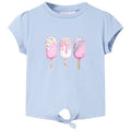 Vidaxl kindershirt 116 blauw