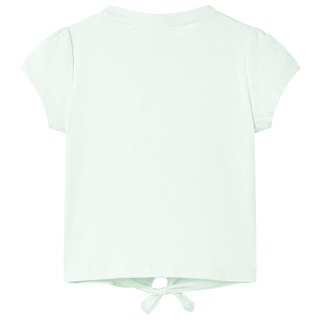 Vidaxl kindershirt 140 lichtmint