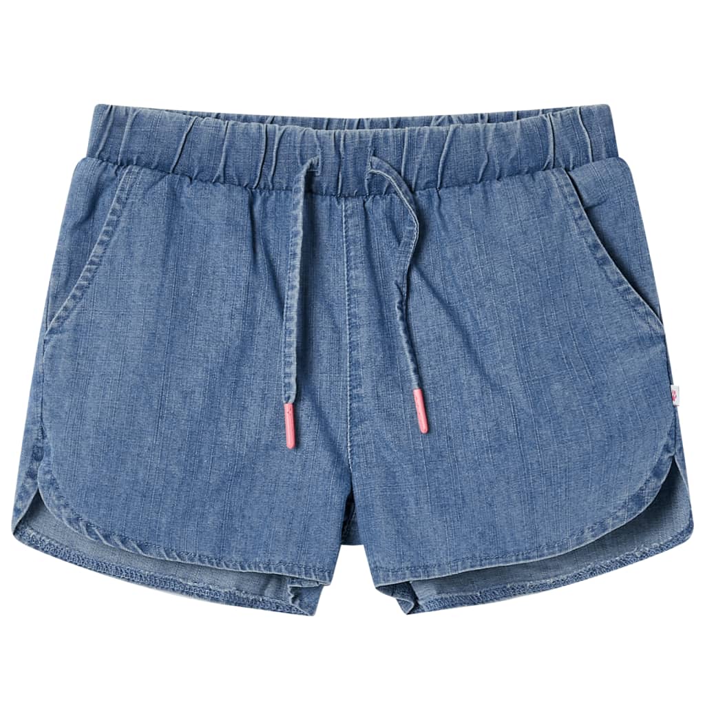Vidaxl kindershorts 140 denimblauw