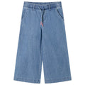 Vidaxl kinderbroek 92 denimblauw