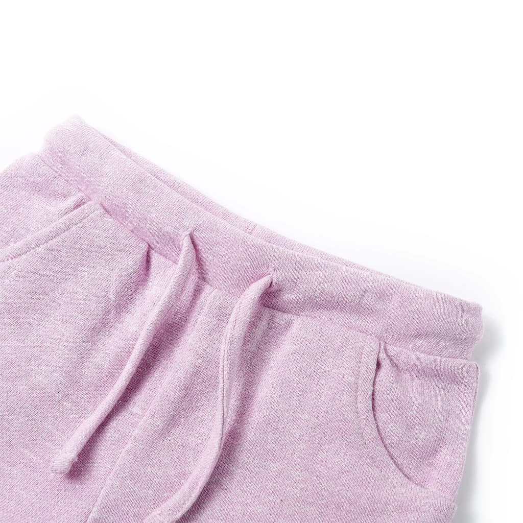 Vidaxl kindershorts met trekkoord 128 gemengd lila
