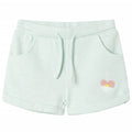 Vidaxl kindershorts met trekkoord 140 gemengd lichtmintkleurig