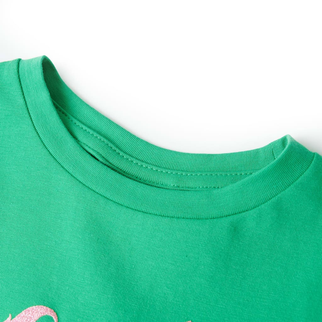 Vidaxl kindershirt 140 groen