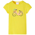 Vidaxl kindershirt 128 geel