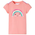 Vidaxl kindershirt 116 lichtkoraalkleurig