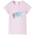 Vidaxl kindershirt 128 lila