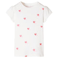 Vidaxl kindershirt 104 ecru