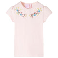 Vidaxl kindershirt 116 zachtroze
