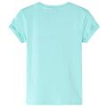 Vidaxl kindershirt 140 lichtmint