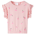 Vidaxl kindershirt 116 lichtroze