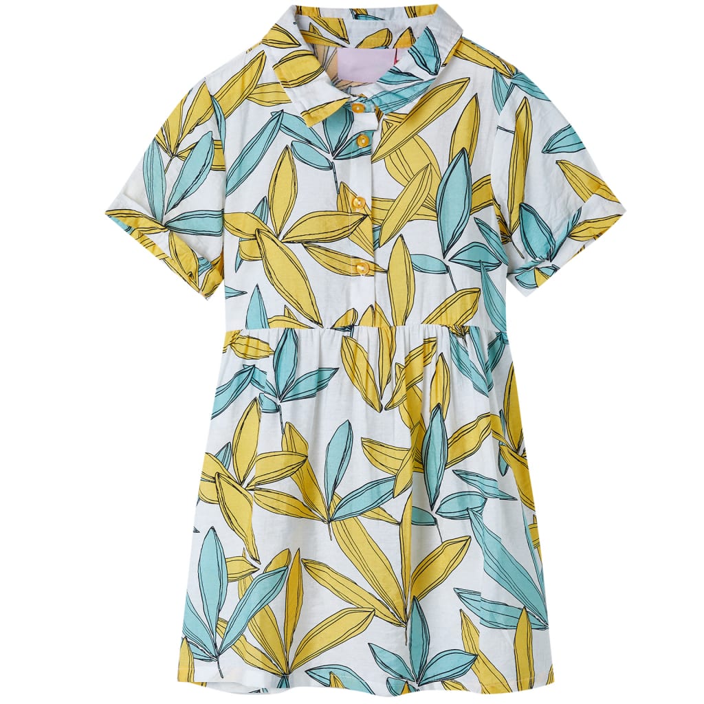 Vidaxl kinderjurk 116 ecru