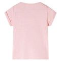 Vidaxl kindershirt 116 lichtroze
