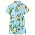 Vidaxl kinderjurk 116 blauw