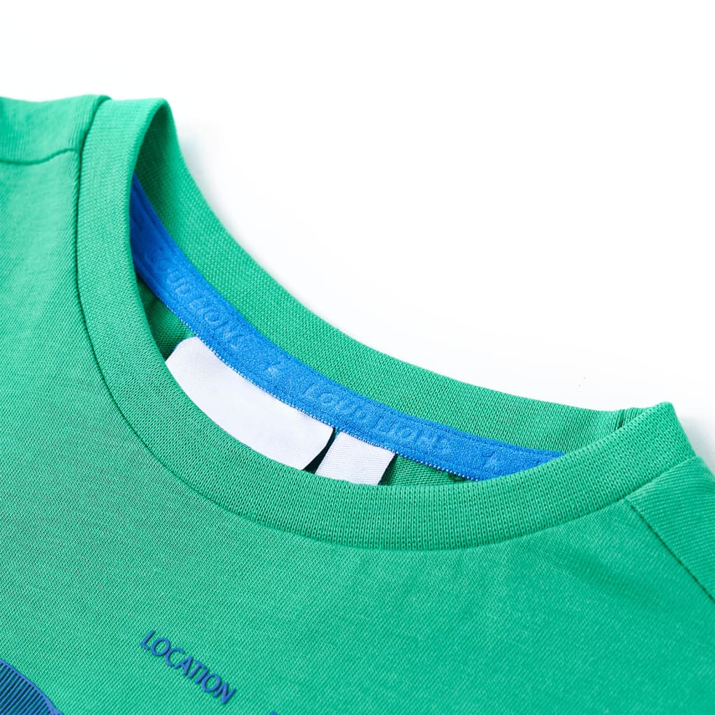 Vidaxl kindershirt 140 groen
