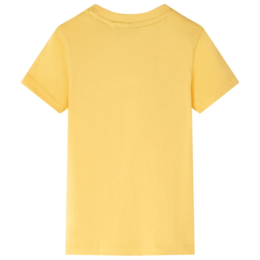 Vidaxl kindershirt 104 lichtokerkleurig