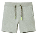 Vidaxl kindershorts met trekkoord 92 gemêleerd lichtkakikleurig