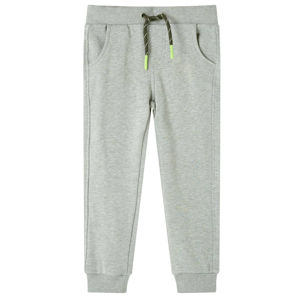 Vidaxl kinderjoggingbroek 116 lichtkaki